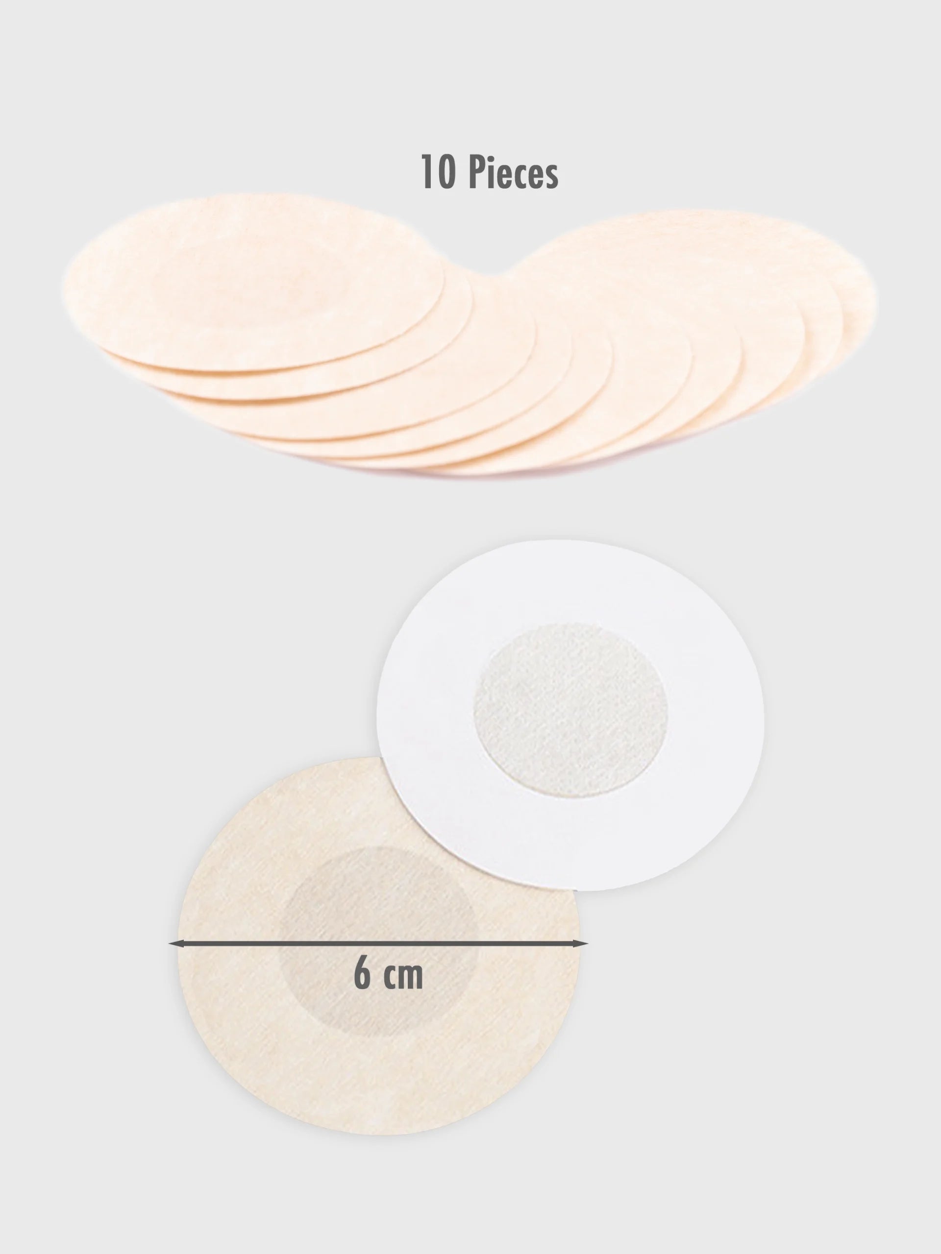 Adhesive Nipple Guards For Chest Binding Tape