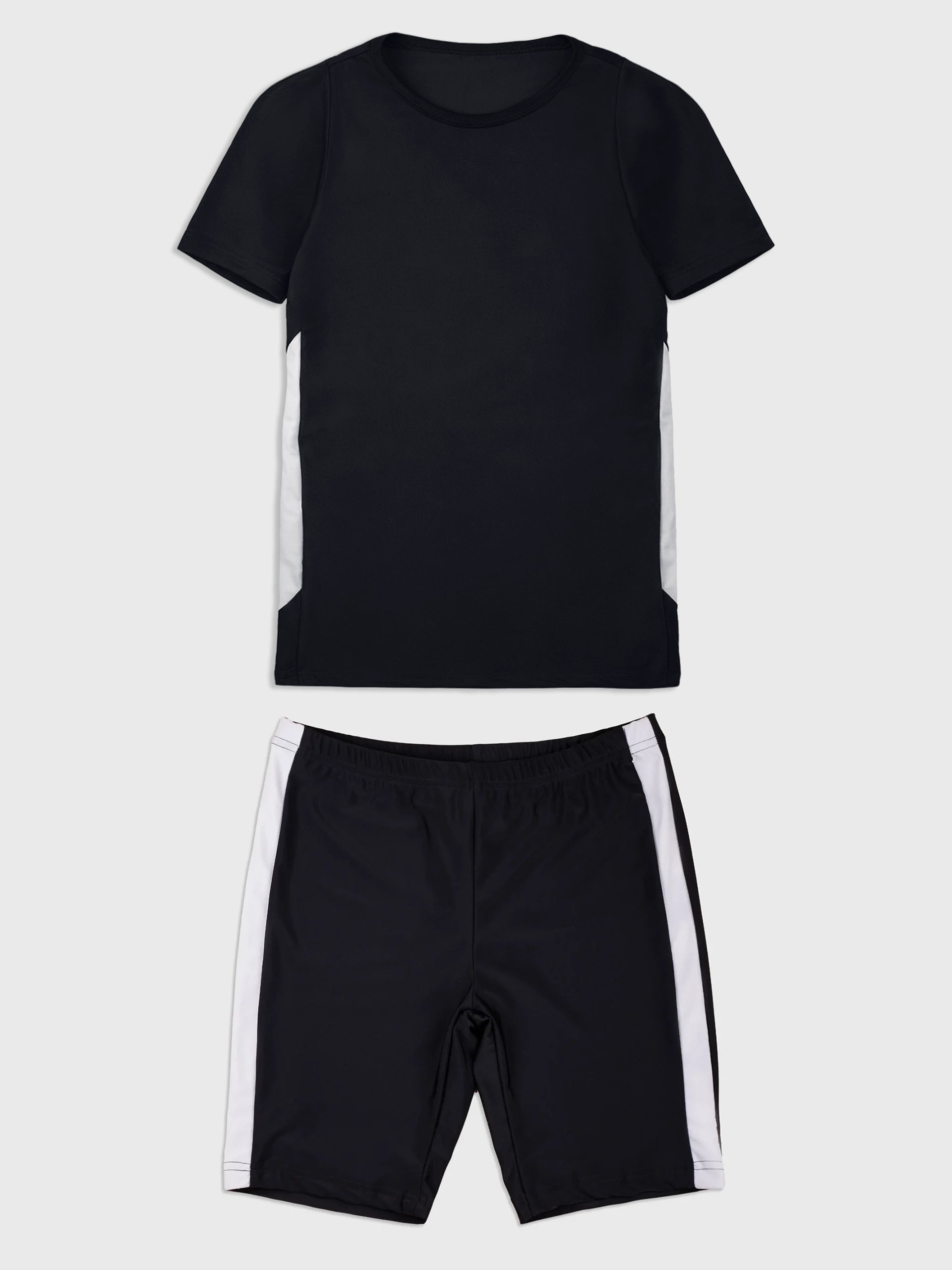 #set_Binder + Shorts_Shirts Black