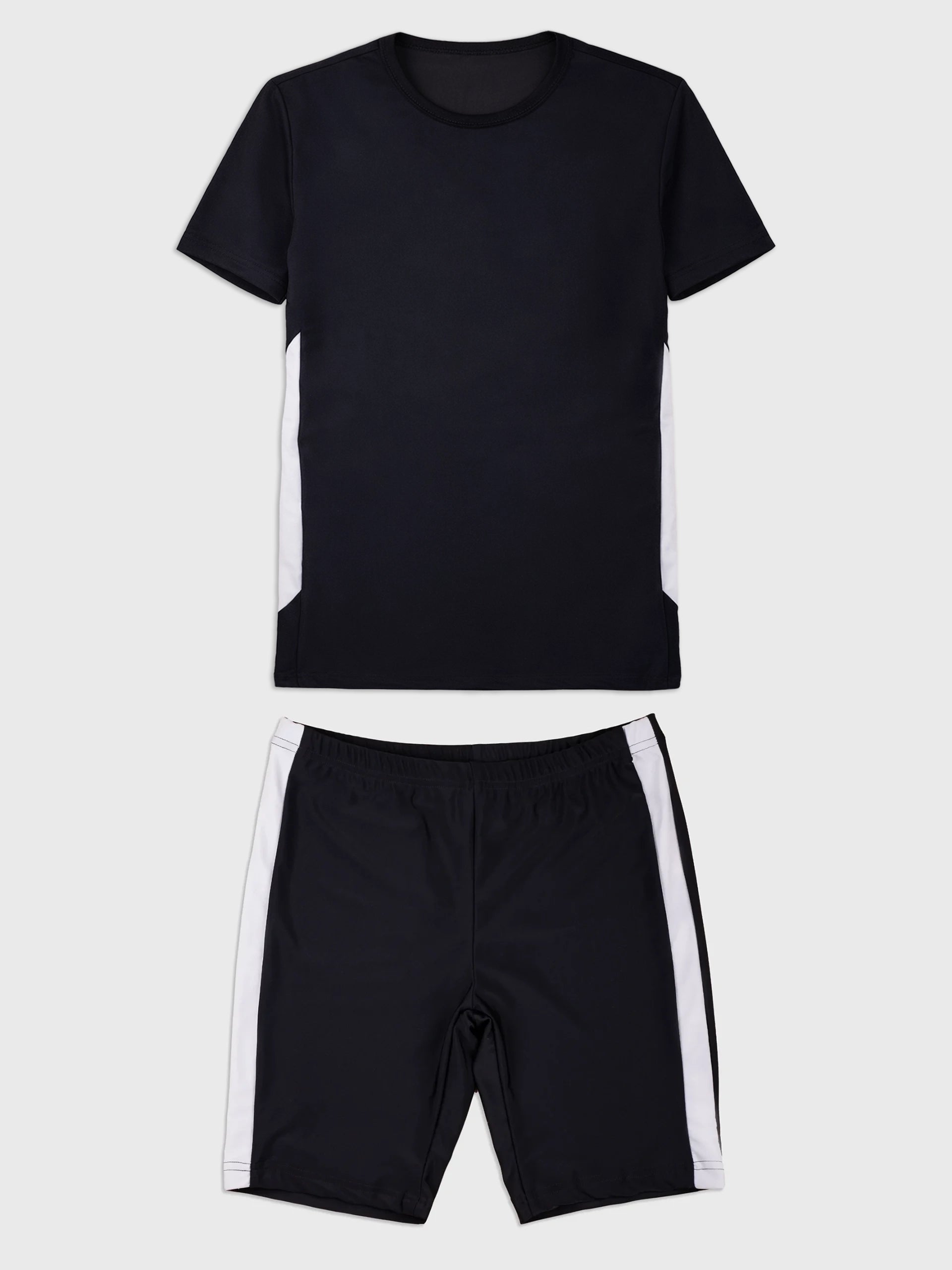 #set_Binder + Shorts_Shirts Black