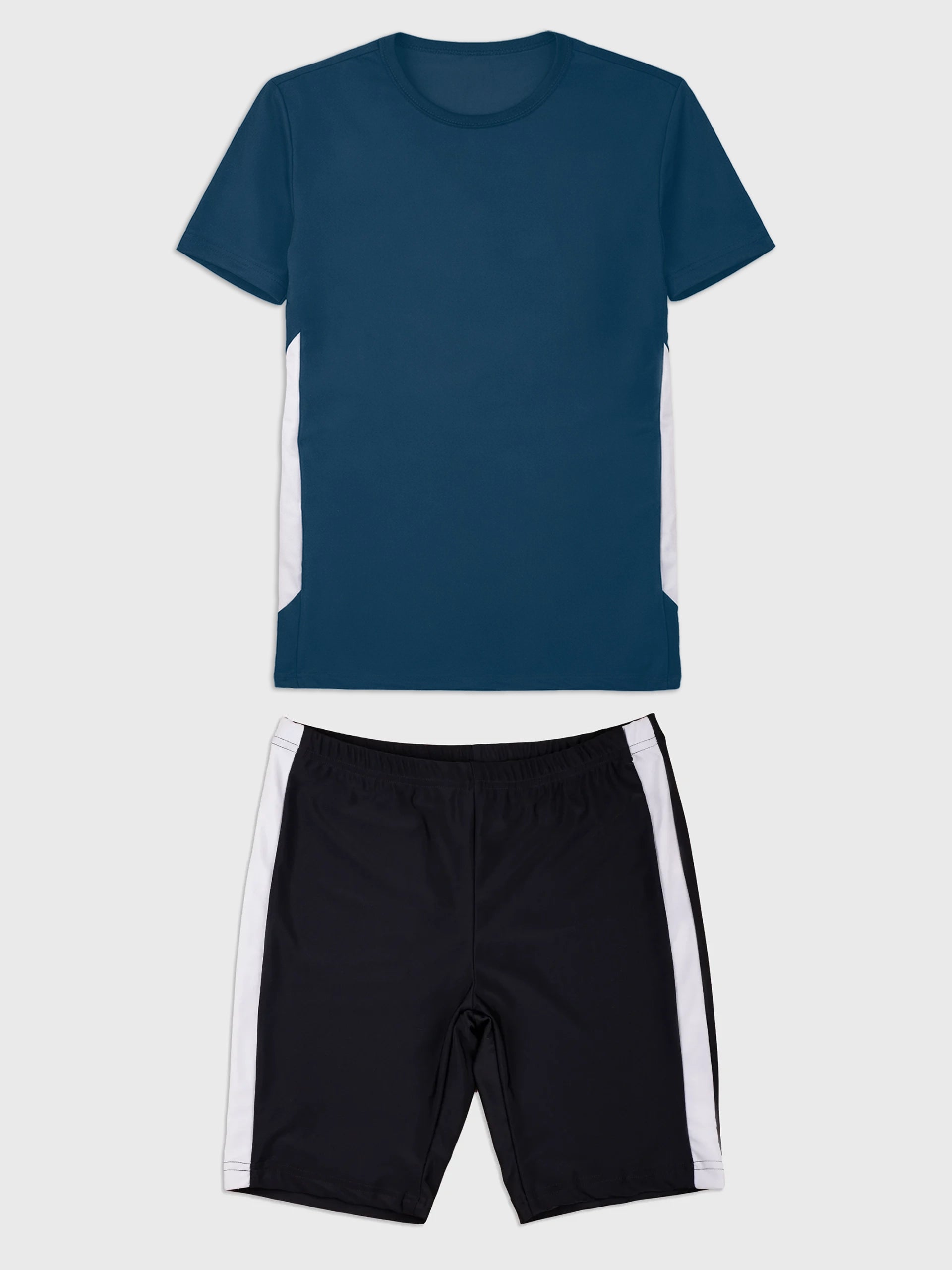 #set_Binder + Shorts_Shirts Blue